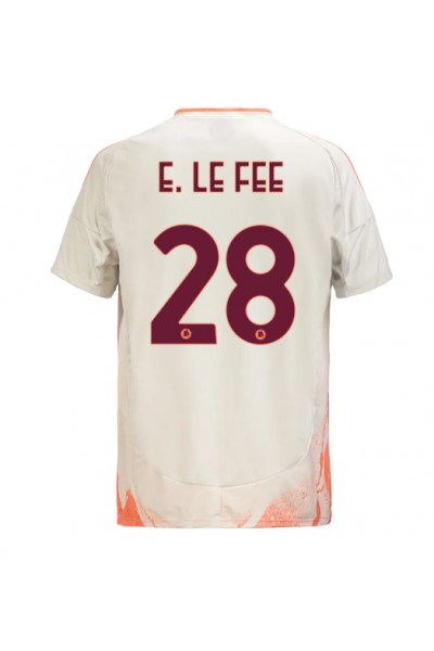 Fotbalové Dres AS Roma Enzo Le Fee #28 Venkovní Oblečení 2024-25 Krátký Rukáv Fotbalové Dres AS Roma Enzo Le Fee #28 Venkovní Oblečení 2024-25 Krátký Rukáv